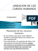 Planeacion de Los Recursos Humanos