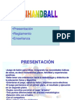 Reglamento Simplificado de Minibalonmano