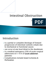 Intestinal Obstruction