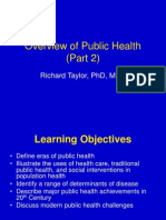 Overview of Public Health-Part 2