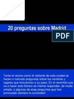 Preguntas Sobre Madrid