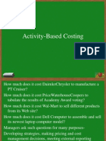 Activity Based Costing