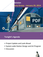 Jan 2014 Presentation For Purple Line Extension