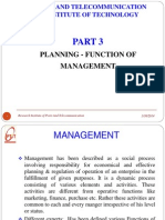 Part 2.1 Plannning Function of Management