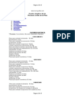 Procesos Civiles - Cuadro Sinoptico de Plazos y Terminos