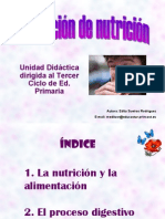 La Función de Nutrición I