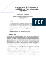 A Comparative Analysis of The Performance of VoIP Traffic With Different Types of Scheduling Algorithms