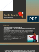 Table Tennis