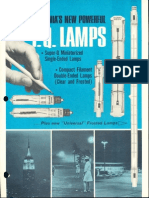 Sylvania Iodine Quartz Lamps Brochure 1964