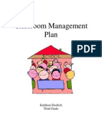 Classroom Management Plan: Kathleen Diedrich Third Grade