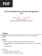 Financial Engineering and Risk Management: Martin Haugh Garud Iyengar