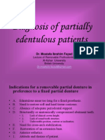 Diagnosis of Partially Edentulous Patient