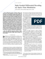 Tree-Search Multiple-Symbol Differential Decoding For Unitary Space-Time Modulation