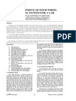 Development of Four Wheel Steering System For A Car: K. Lohith, Dr. S. R. Shankapal, M. H. Monish Gowda