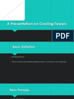 Presentation On Cooling Towers