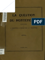 (1919) A. Radovitch, R. Bochkovitch, I. Voukotitch - La Question Du Montenegro