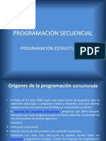 Programacion Secuencial Estructurada