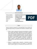 Hoja de Vida PDF