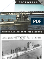 Warship Pictorial 27 Kriegsmarine Type VII Uboot