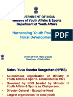 Nehru Yuva Kendra Sangathan (NYKS) An Introduction