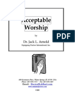 Acceptable Worship 500