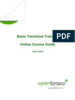 Course Guide Basic Technical Training Online