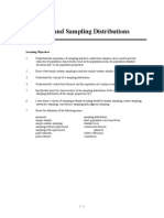 Sampling and Sampling Distributions Chap 7