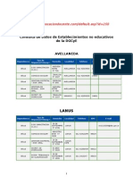 CIE Consulta de Datos de Establecimientos No Educativos de La DGCyE