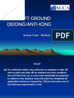 Aircraft Ground Deicing