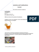 Permutations and Combinations Notes On How To Solve