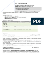 Ihjaz CV As of 18 Jan