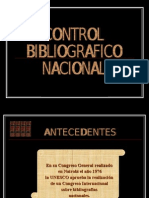 Control Bibliográfico