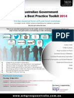 The Australian Government Social Media Best Practice Toolkit 2014