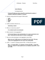 Revision Notes CCNA 3 Easy