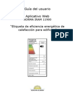 Aplicativo Web IRAM 11900