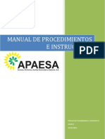 Manual de Procedimientos e Instructivos