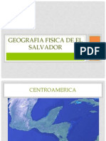 Geografia Fisica de El Salvador