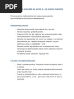 Pautas para Superar El Miedo A Los Ruidos Fuertes