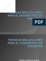 Tecnicas Moleculares para El Diagnóstico de Parasitos