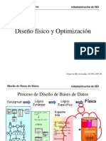 Diseño Fisico y Optimizacion en Oracle