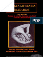 Revista Literaria Remolinos 40 (Edición de Aniversario)