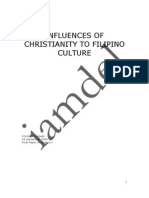 Influences of Christianity To Fil Culture