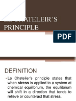 Le Chatelier's Principle (Lecture) - 0