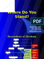 Where Do You Stand, Take A Step