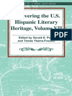 Recovering The US Hispanic Literary Heritage, Vol VII Edited by Gerald E. Poyo and Tomas Ybarra-Frausto