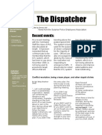 The Dispatcher Volume 3 Issue 2 August 2009