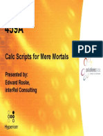 Calc Scripts For Mere Mortals