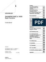 SINUMERIK 2013.03 Basic Functions