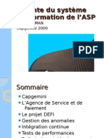 Refonte Du Système D'information de l'ASP