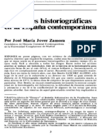 Corrientes Historiográficas en La España Contemporánea (J. M. Jover Zamora)